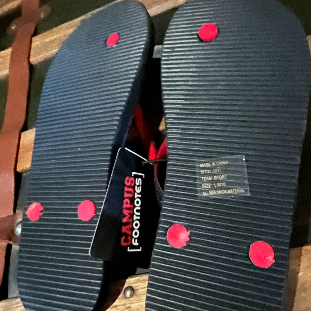 Gonzaga University Flip Flops - Picture 3 of 4